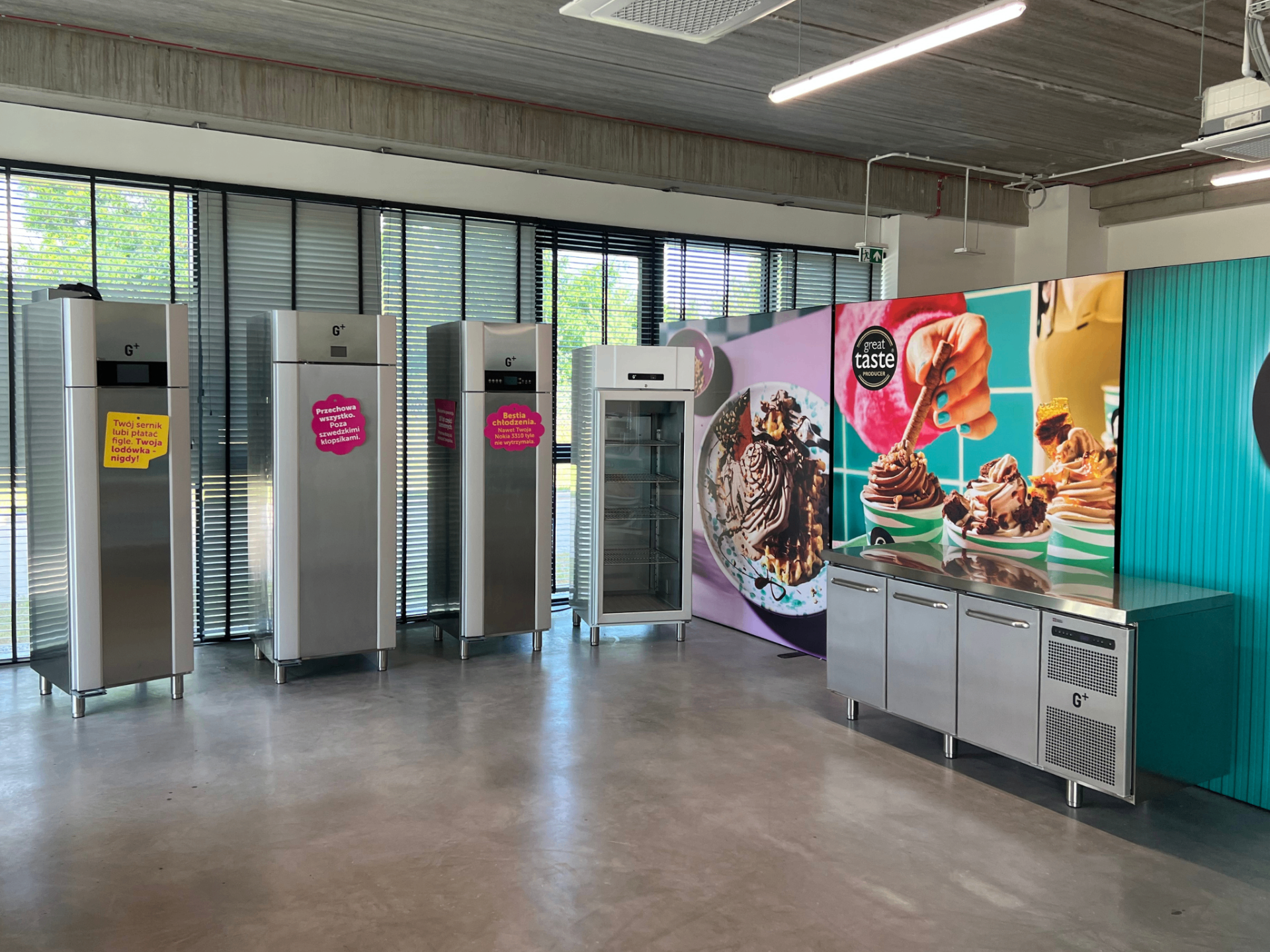 Showroom FWIP Gastro × GRAM w Poznaniu — chłodziarki na żywo